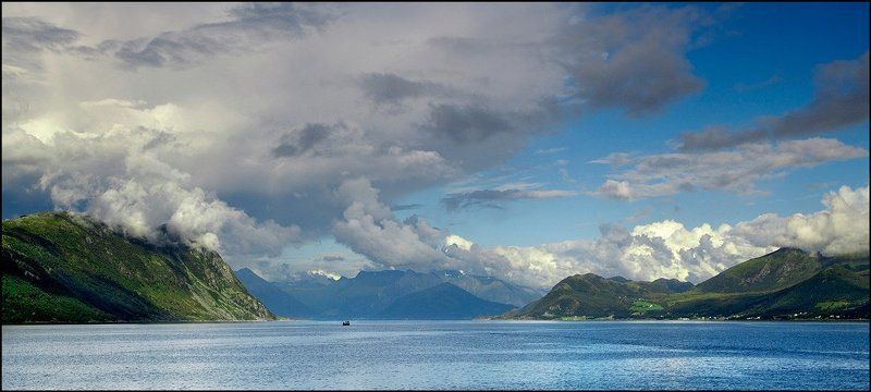 norway, fjord Норвежский просторphoto preview