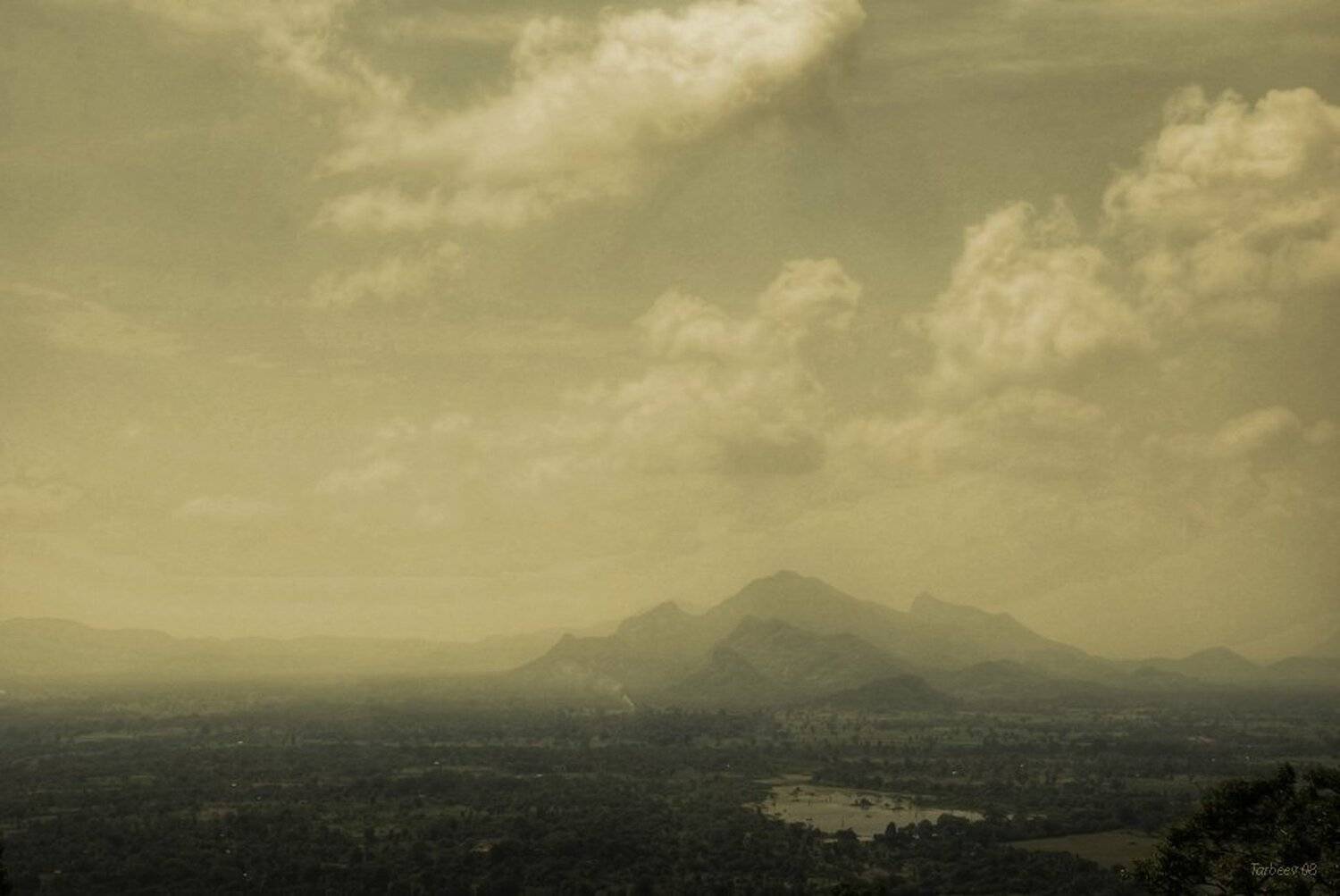 Гравюра. Автор: Игорь Тарбеев гора, пейзаж, Игорь Тарбеев