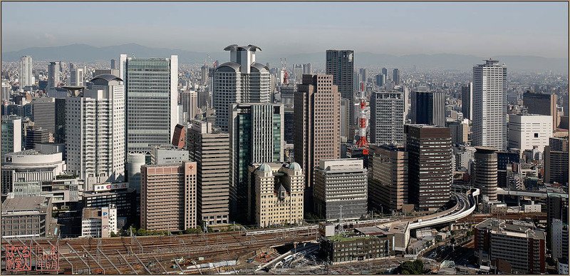 япония, осака, небоскрёб Осакаphoto preview