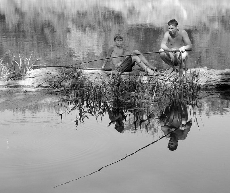 одна рыбалка на двоих...photo preview