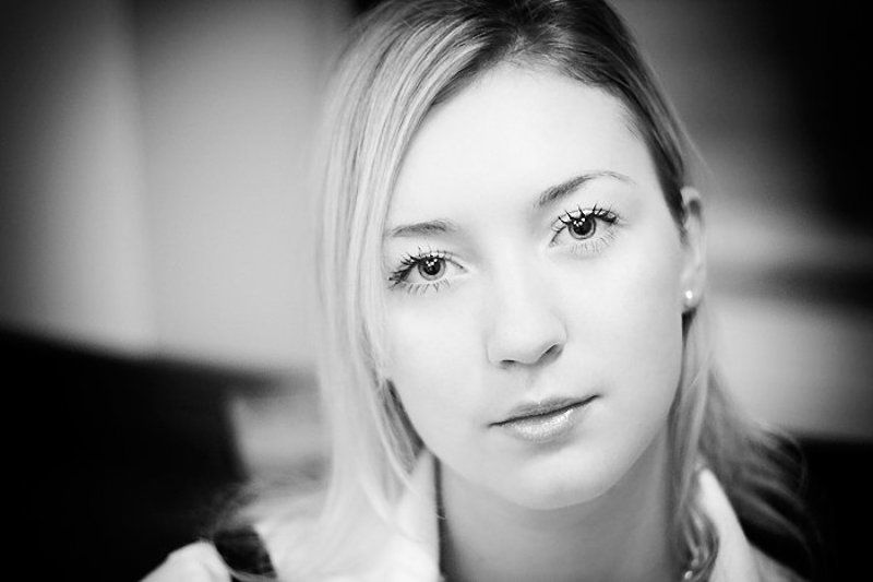 portrait, портрет, девушка, чб ***photo preview