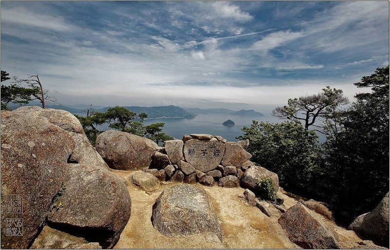 япония, остров, миядзима, пейзаж, камни. «SHI SHI I WA»photo preview