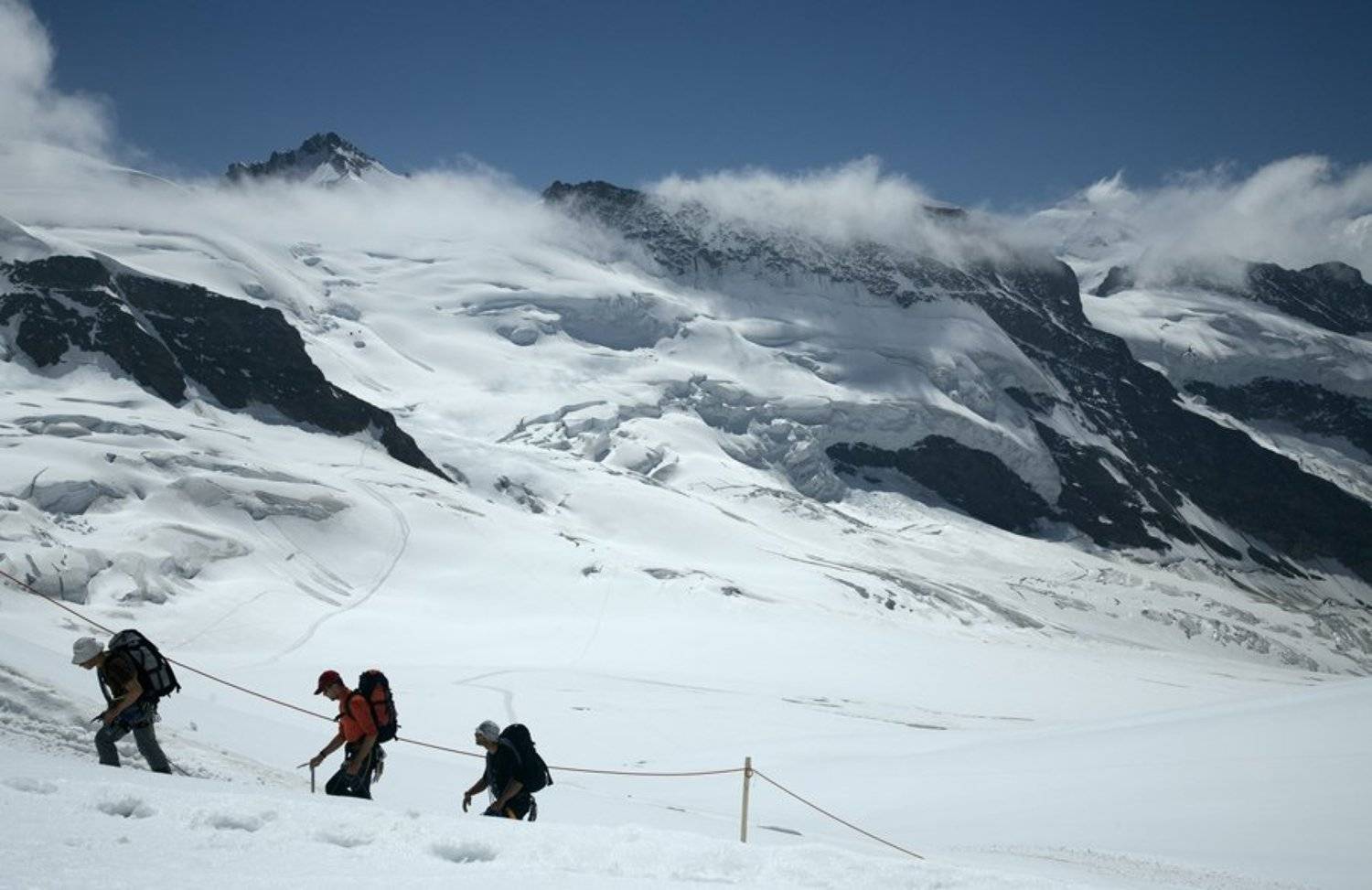 Альпийская №4. Автор: Николай Шелепов альпы, швейцария, туристы, шелепов, Николай Шелепов