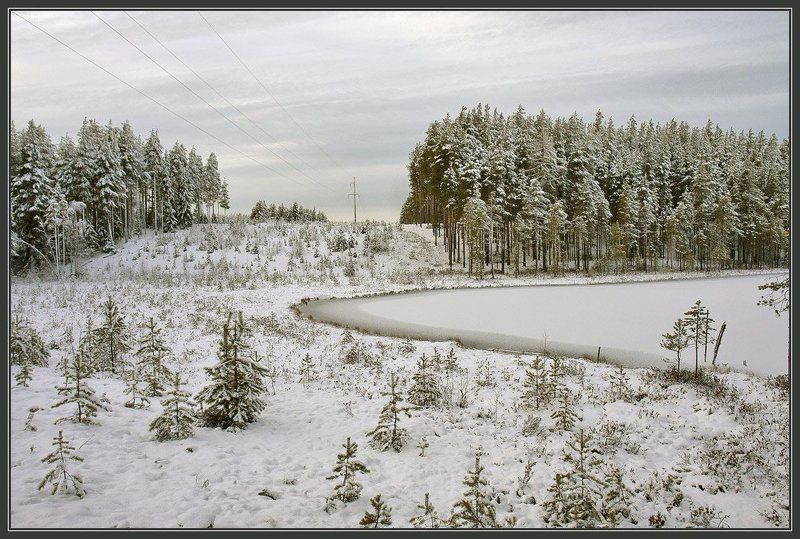 Первый снег ноября.photo preview