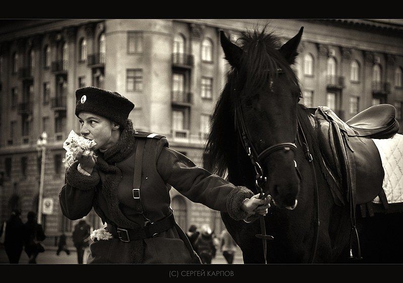 жанр, перерыв, лошадь Перерывphoto preview