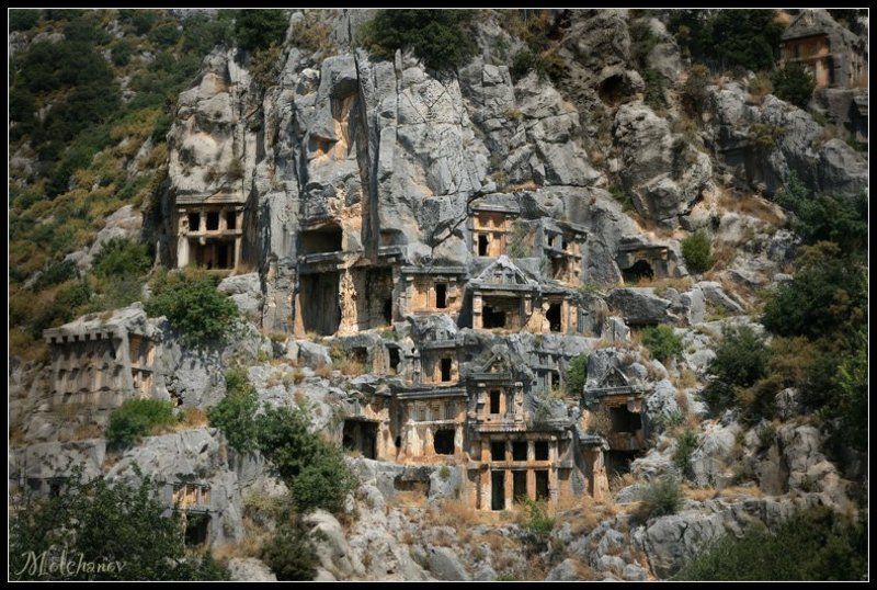 турция, гробницы Ликийские гробницыphoto preview