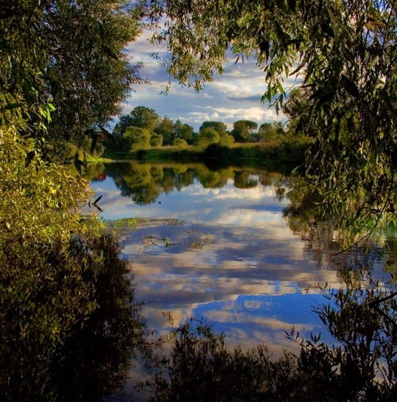 закат, река Закат на Ламеphoto preview