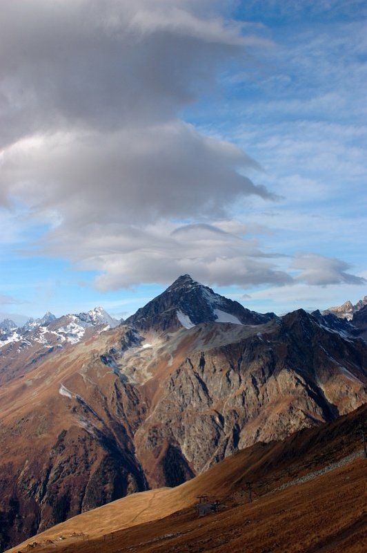 карачаево-черкесия, домбай, тиберда, вершина, семёнов-баши Семёнов-Башиphoto preview