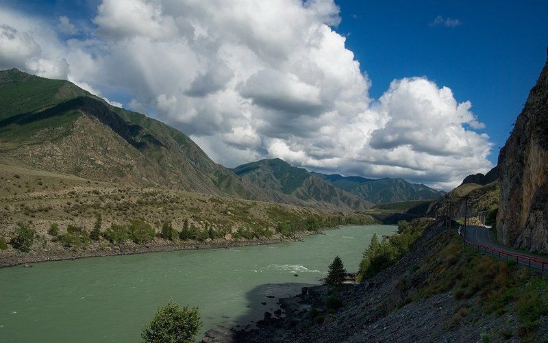 катунь, дорога, горный алтай Алтайские зарисовки12photo preview