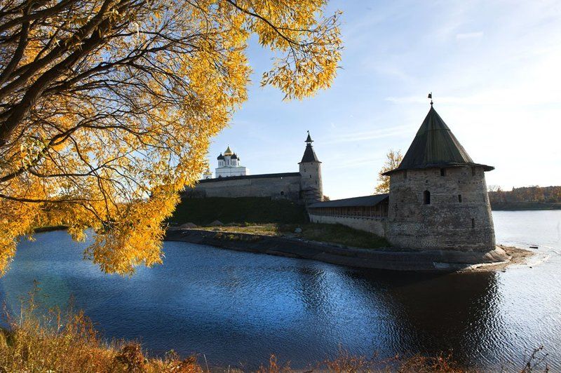 Золото, Осень, Псков Псковское золото...photo preview