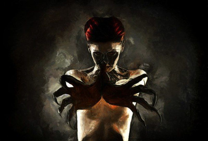 Девушка, Когти, Шишимора Шишаphoto preview