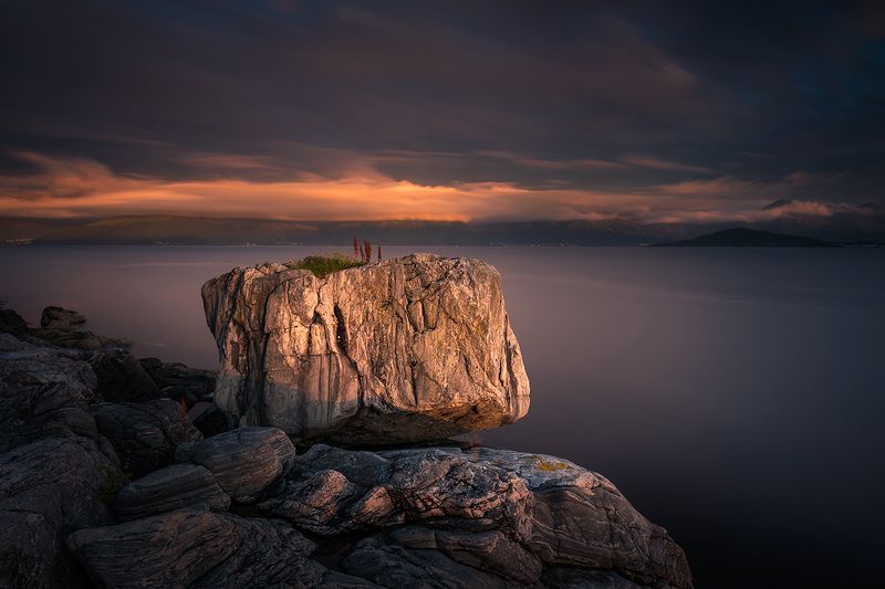 norway,landscape,mountains,sunset,stone,rock,sea The stonephoto preview