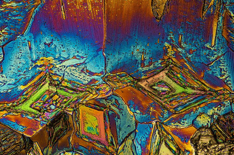 кристалл,crystals,макро,бета аланин,поляризованный свет,супер макро,macro, β-alanine photo preview