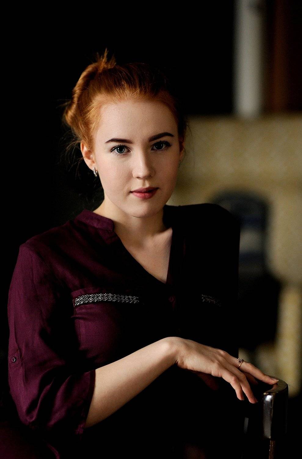 For some works, it takes time to realize their depth.. Автор: Влад Шуман девушка,портрет,студия, Влад Шуман