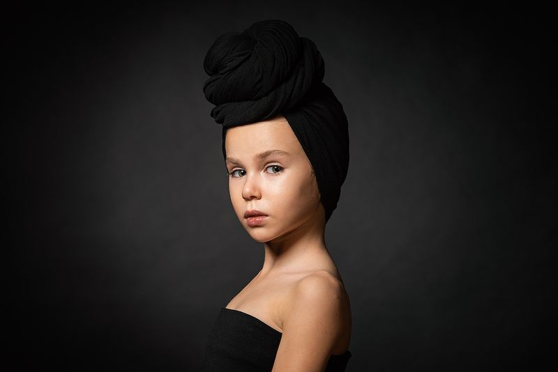 девушка, портрет, милая, cute, girl, portrait, тюрбан, чалма Polinaphoto preview