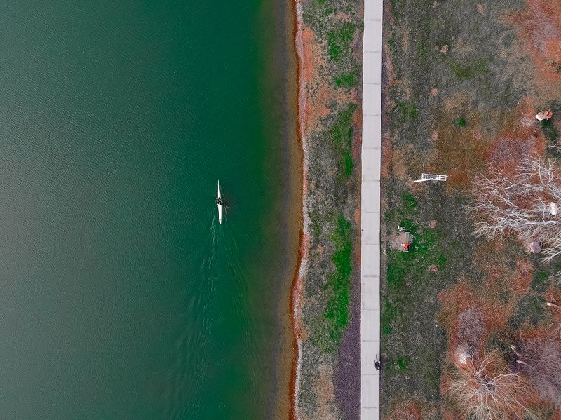 lake, air, drone, dji, mavic 2, dji mavic 2 enterprise dual, landscape Life is a competitionphoto preview