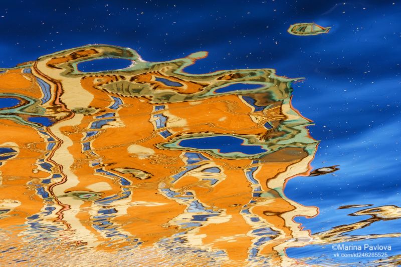 абстракция, акваабстракция, акваграфика, отражение на воде, канал грибоедова, петербург, городские отражения, петербургские акварели, nikon Атлантида: Затерянный мир.photo preview