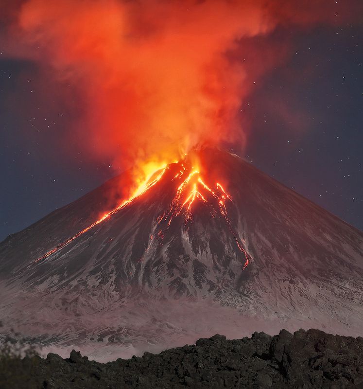 камчатка, вулкан, ключевской Ключевской... фото превью