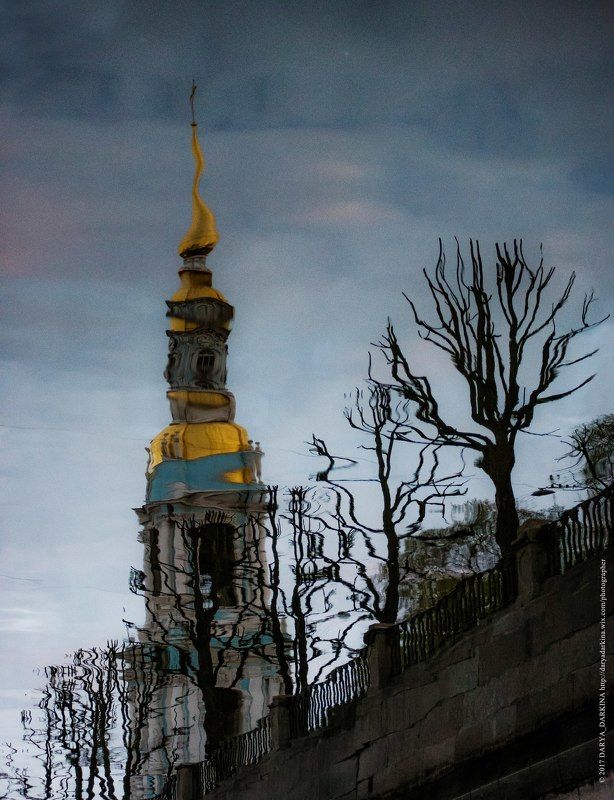 отражение, вода, город, архитектура, спб Сюрреализм.photo preview