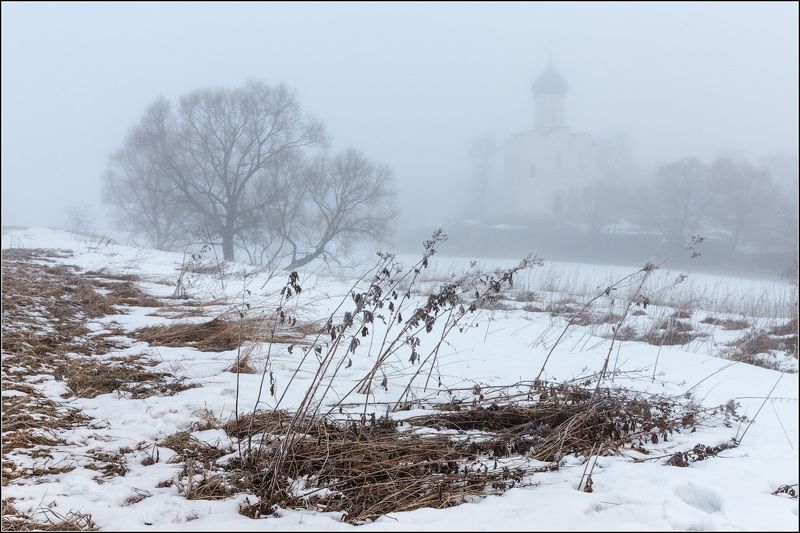россия, владимирская обл, боголюбово Апрель. Зима пока не отступаетphoto preview