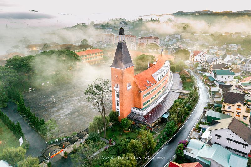 Fog, Cityscape Da Lat 2020photo preview
