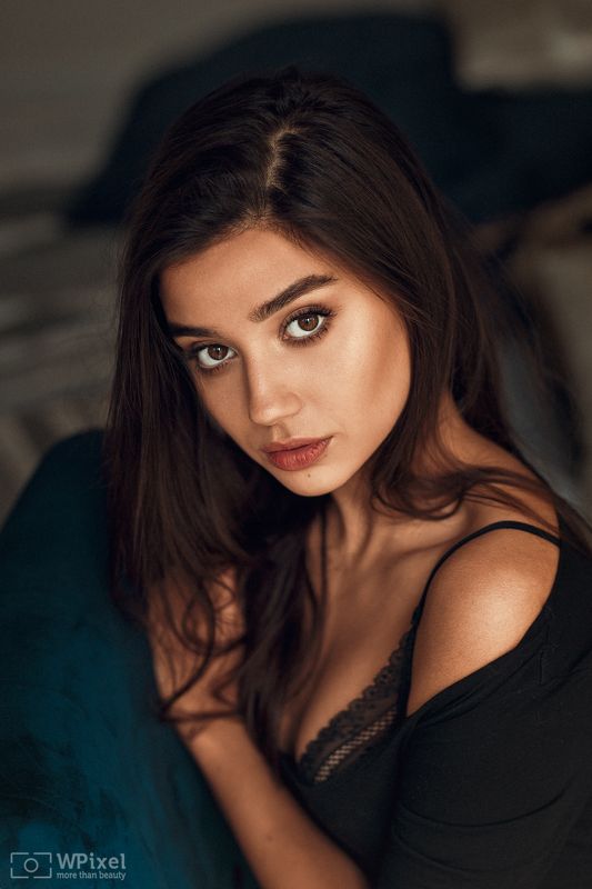 portrait, women, brunette, eyes women by wpixel (More Than Beauty)photo preview