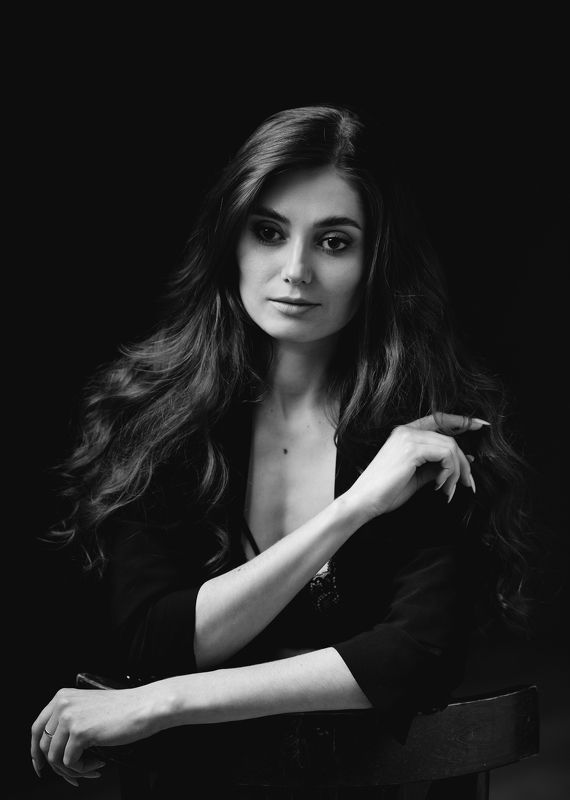 девушка,портрет,студия first you get high from the moment of creation, then from the created onephoto preview