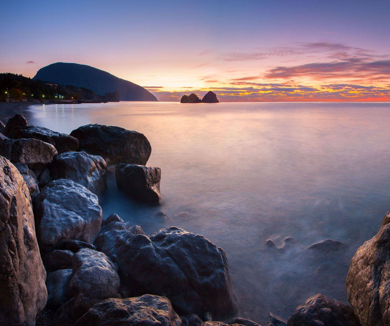 гурзуф, крым, ялта, артек, аю-даг, адалары, черное море, поселок гурзуф, медведь гора, Serge Titov