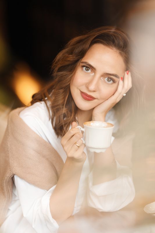 #girl #coffee #beauty #portrait #female TOMAphoto preview