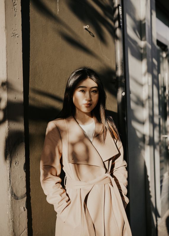 shadow, female, asian, chinese, woman, fashion, style, beauty, beautiful, outdoor, sunny Shadowsphoto preview