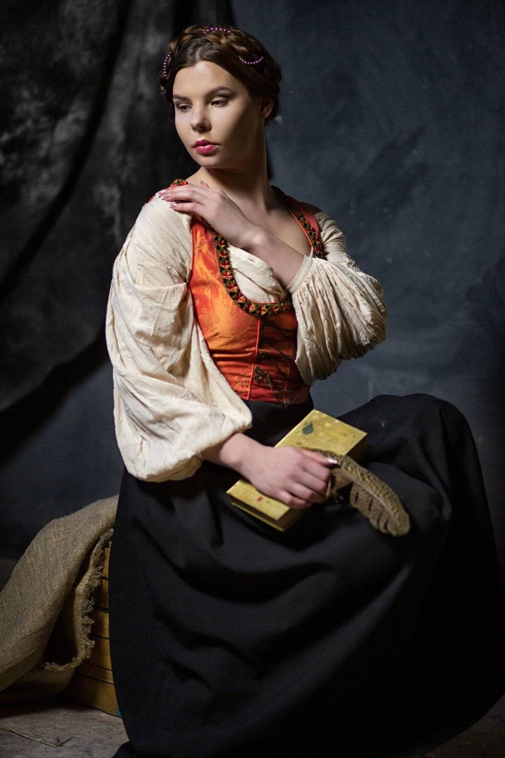 #портрет	 #portrait	 #фотограф	 #фотосессия	 #фото	 #photography	 #photographer	#historical  #photo	 #модель	 #art, Полина Ша