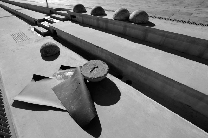 полусфера, ступеньки, коврики, реконструкция ГЭС-2 Лаксианский ключphoto preview