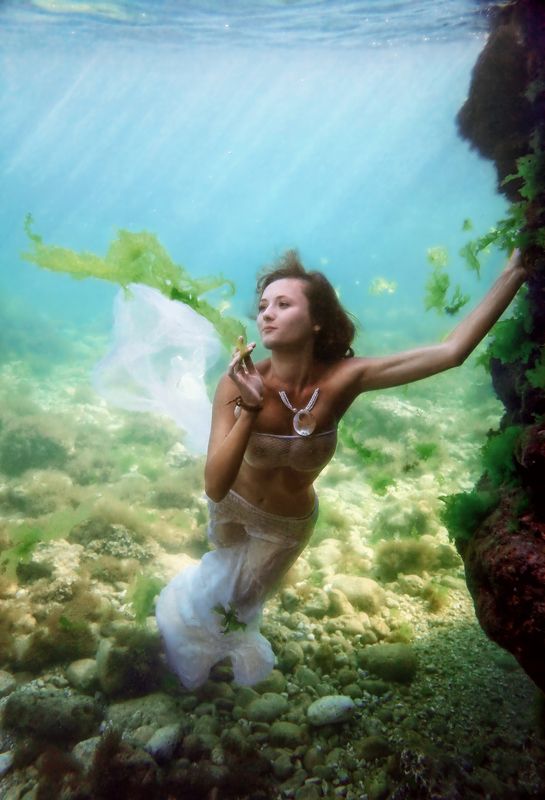 под водой, крым, черное море, девушки, ню Игры русалокphoto preview