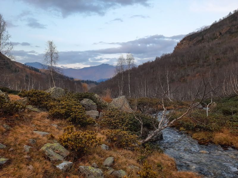 горы,восхождение,кавказ,облака quiet autumn...photo preview