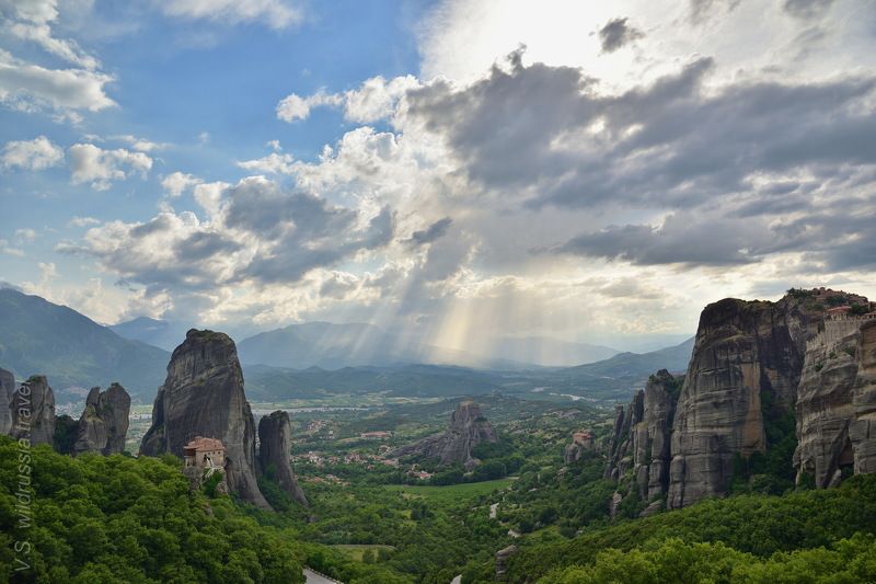 Метеоры, Греция, путешествие, приключение, небо, скалы, горы, христианство, религия, вера, юнеско, шагнивнеизведанное Метеоры, из альбома (июнь 2019 г)photo preview
