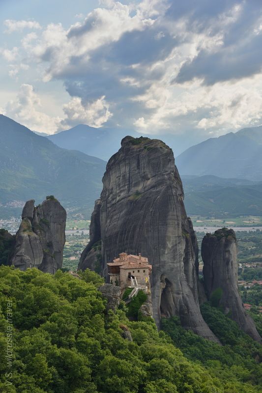 Метеоры, Греция, путешествие, приключение, небо, скалы, горы, христианство, религия, вера, юнеско, шагнивнеизведанное Метеоры, из альбома (июнь 2019 г)photo preview