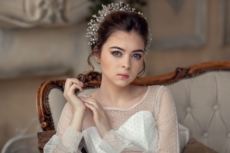 женский портрет постановочная фотография портрет  ПРОЕКТ \