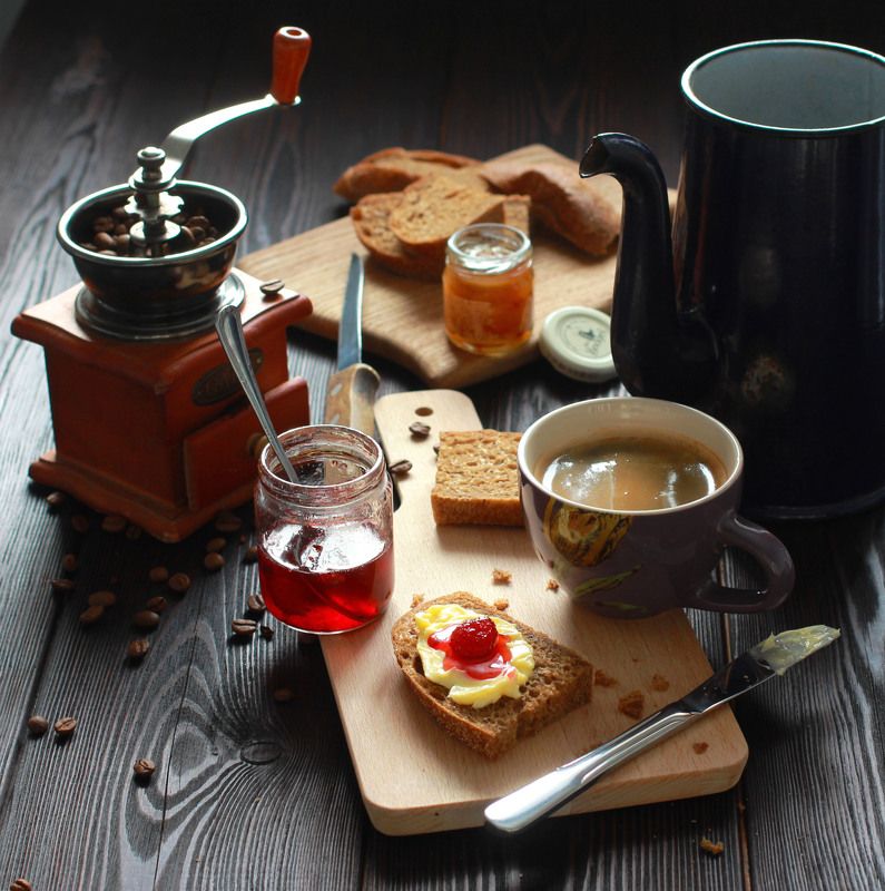 натюрморт, фотонатюрморт, утро, завтрак, еда, наталья казанцева В утренней суматохеphoto preview