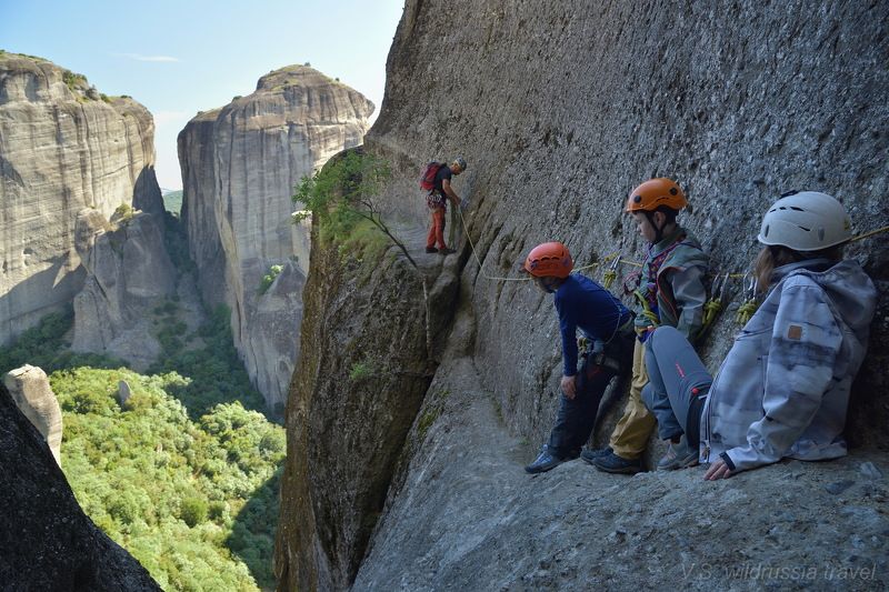 Метеоры, Греция, путешествие, приключение, скалы, горы, спорт, экстрим, высота, дети, скалолазание, альпинизм, шагнивнеизведанное Метеоры, из альбома (июнь 2019 г)photo preview
