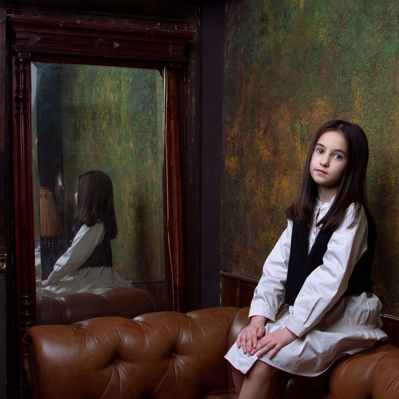 студийный портрет, детский портрет, арт Кираphoto preview