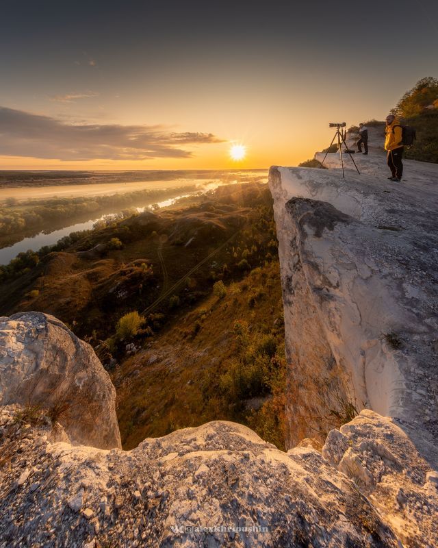 рассвет пейзаж Golden Sunrisephoto preview