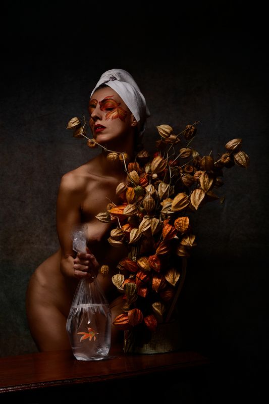 nude, portrait, finart, female oranda femalephoto preview