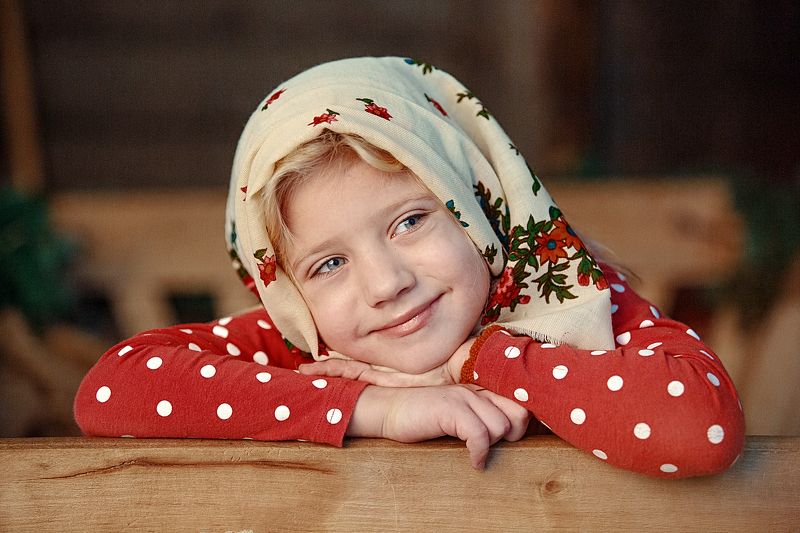 девочка, россия, портрет, ребёнок В ожидании отцаphoto preview