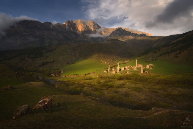 пейзаж, природа, горы, ингушетия Весенняя Ингушетияphoto preview