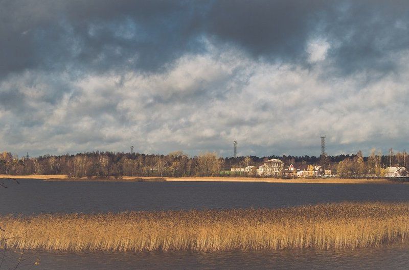 Играет грустное осеннее солнцеphoto preview