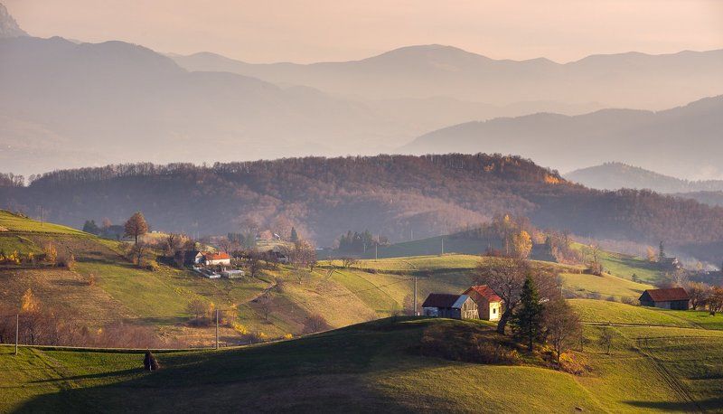 Autumn, Hill, Landscape, Nature, Romania Poiana Maruluiphoto preview