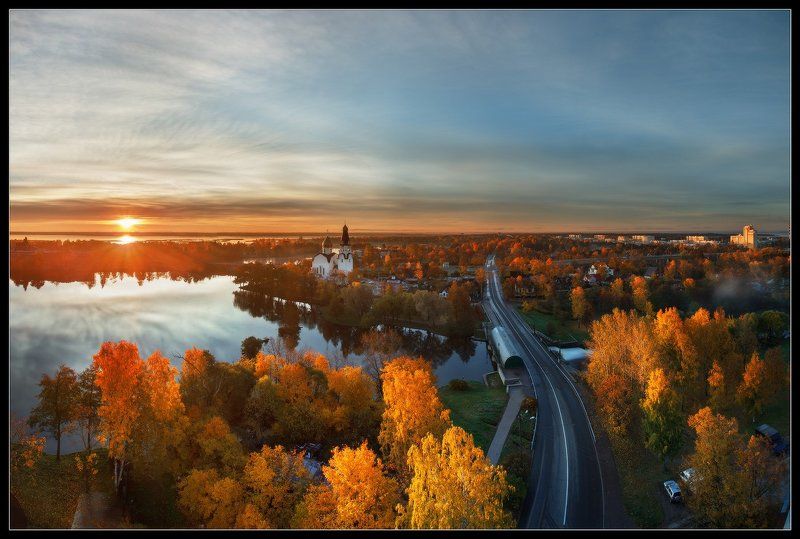 санкт, петербург, петроград, лениград, сестрорецк, осень, разлив, сестра, река про Осень в разлив...photo preview