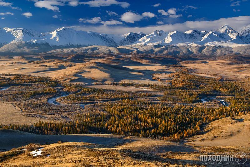 Ещё одно утро в Курайской степи... Горный Алтай.photo preview