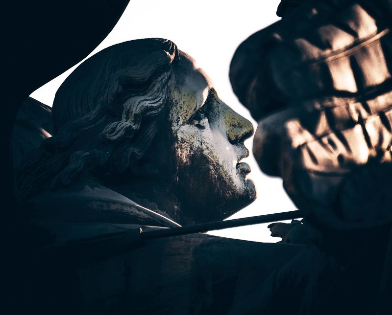 вверх, взгляд, глаза, профиль, скульптура, скульптуры взгляд в небоphoto preview