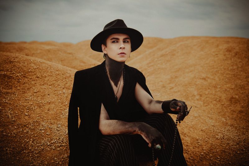 Distortion of sandsphoto preview